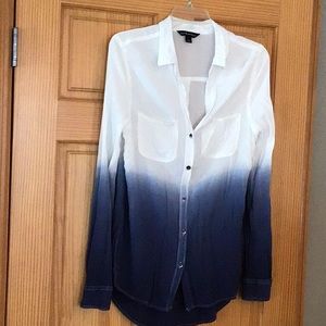 Rock & Republic Oversize gauze Blouse